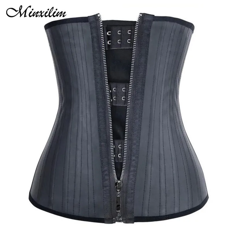 Women Slimming Shapewear Waist Cincher Slim Body Shaper 25 Latex Waist Trainer Underbust Corset Sexy Women Plus Size s-6XL