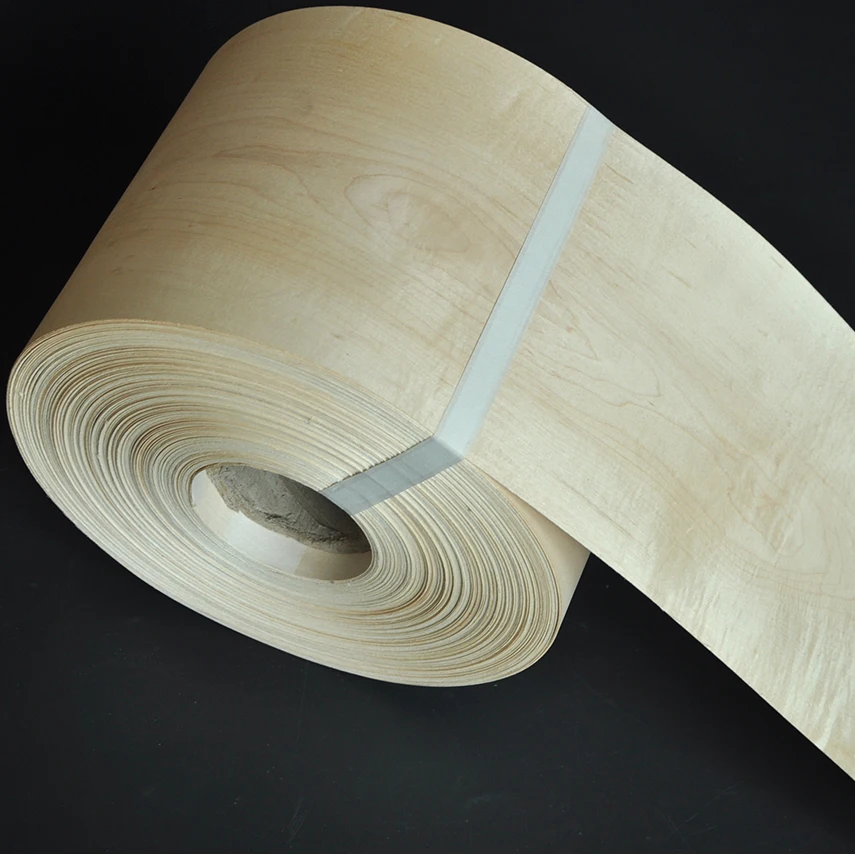 Natural Maple(C.C) Wood Veneers Size 250x20CM table Veneer Flooring DIY Furniture Natural Material bedroom chair table Skin