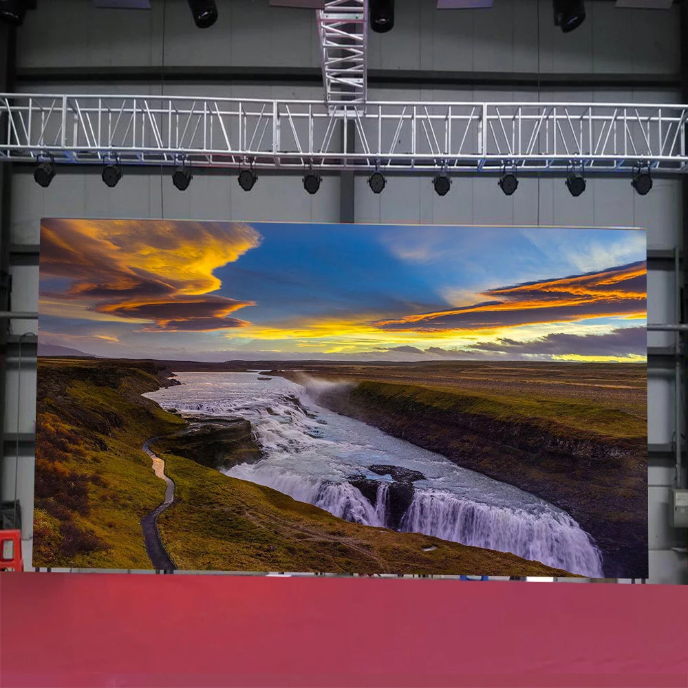 

P3.91 Indoor Full Color LED Display 500x1000mm LED Wall Panel HD LED Screen Manufacturer Free Shipping