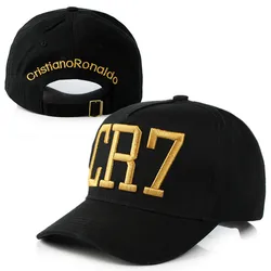 Cristiano Ronaldo CR7-Casquette de Baseball pour Homme et Femme, Chapeau de Soleil Réglable de Haute Qualité, Style Hip Hop, Nouvelle Collection 2024