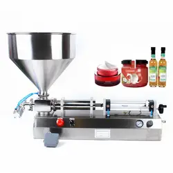 5-5000ml Paste Liquid Filling Machine Cream Shampoo Pneumatic Piston Filler Cosmetic Toothpaste oil honey pack filling machine