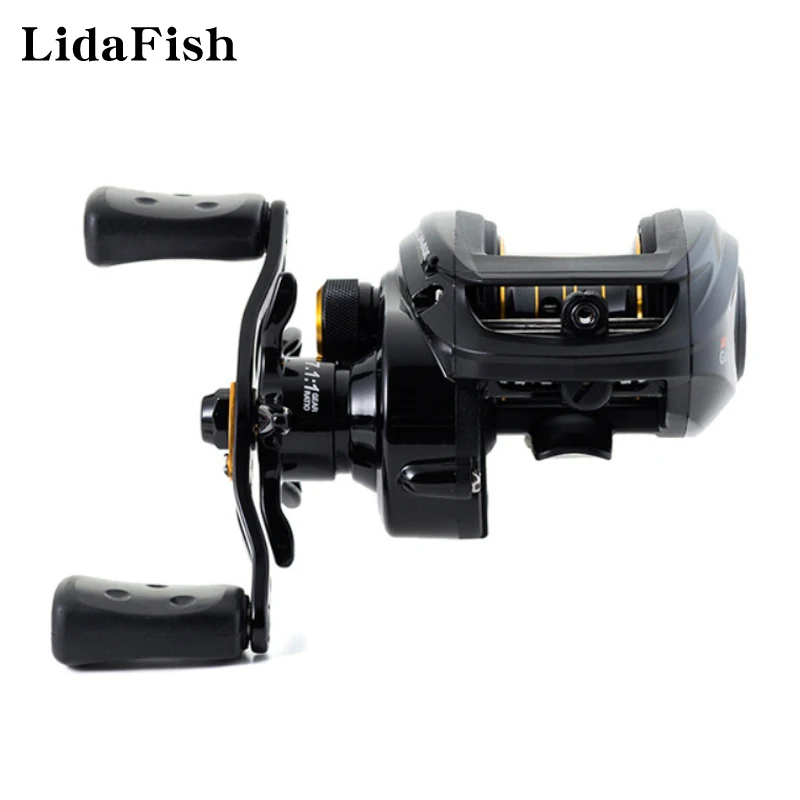 

2022 New PMAX3 Fishing Reel Black Fish/Carp 7+1BB Carbon Fiber Star Drag Baitcasting Reel 7.1:1 Fishing Tackle