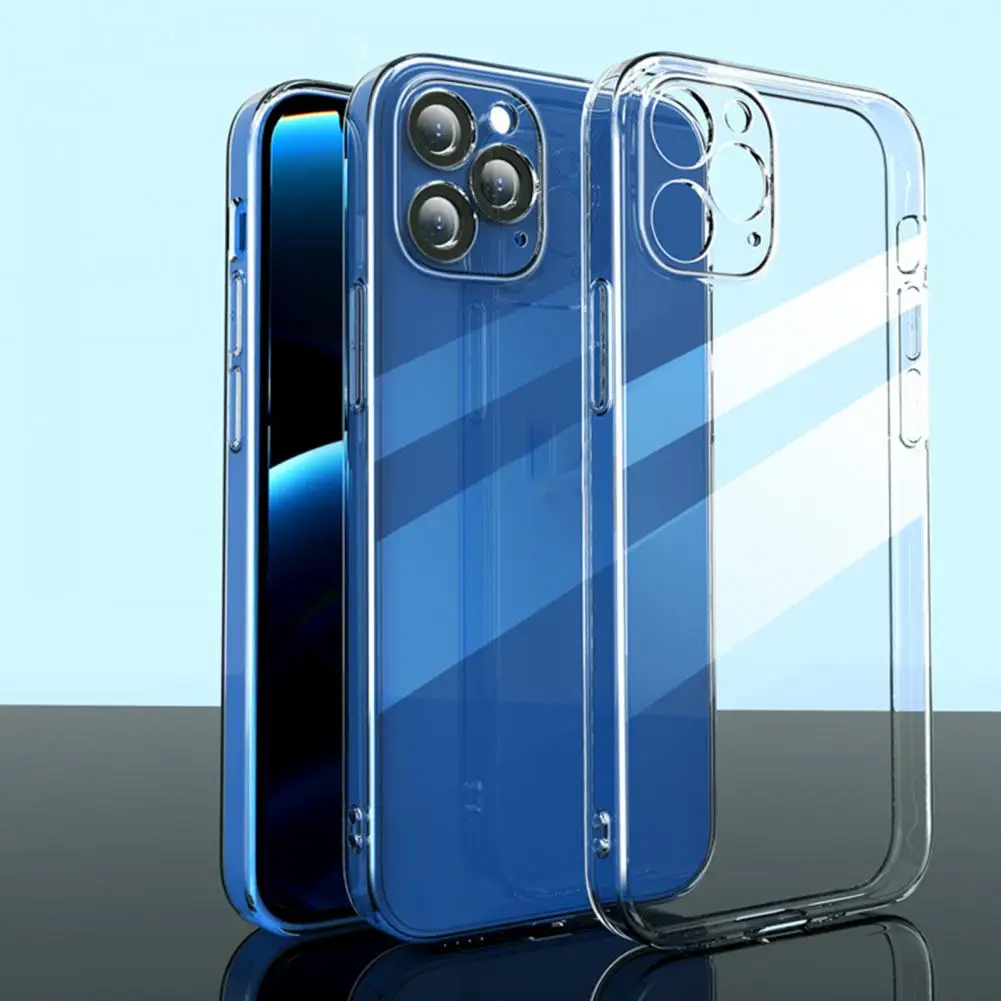 TPU  Useful Impact Resistant Phone Protective Cover Clear Phone Protector Easy to Use