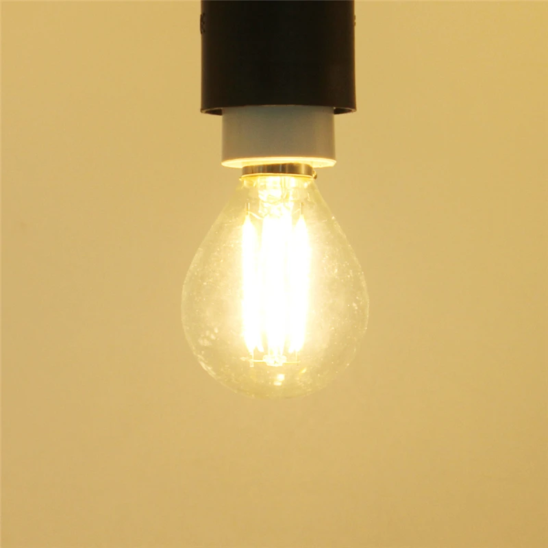 Super Bright LED Candle bulb G45 vintage lamp E14 LED E27 AC220V 240V LED Globe 2W 4W 8W 12W Filament Edison LED Light Bulbs