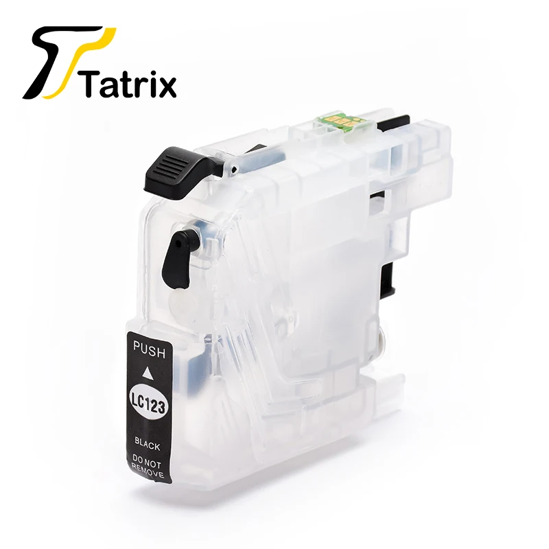 Tatrix for Brother LC123 LC121 Refillable Ink Cartridge For Brother  MFC-J4410DW/MFC-J4510DW/MFC-J4610DW/MFC-J4710DW/MFC-J2510