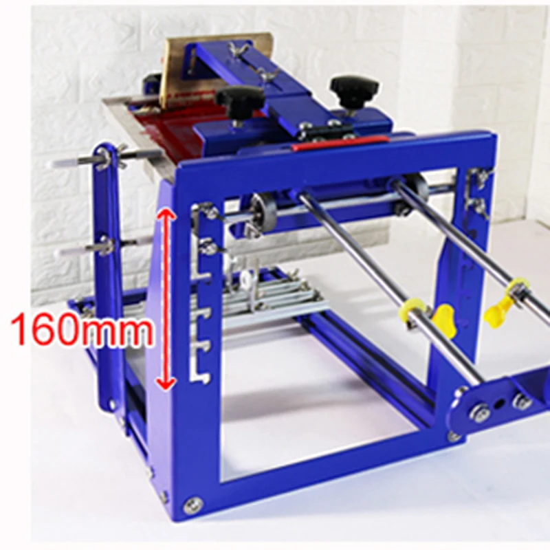 Машина для изогнутой трафаретной печати Цилиндрическая печатная машина SPE-B QMH170 Стол для трафаретной печати Изогнутая печатная машина