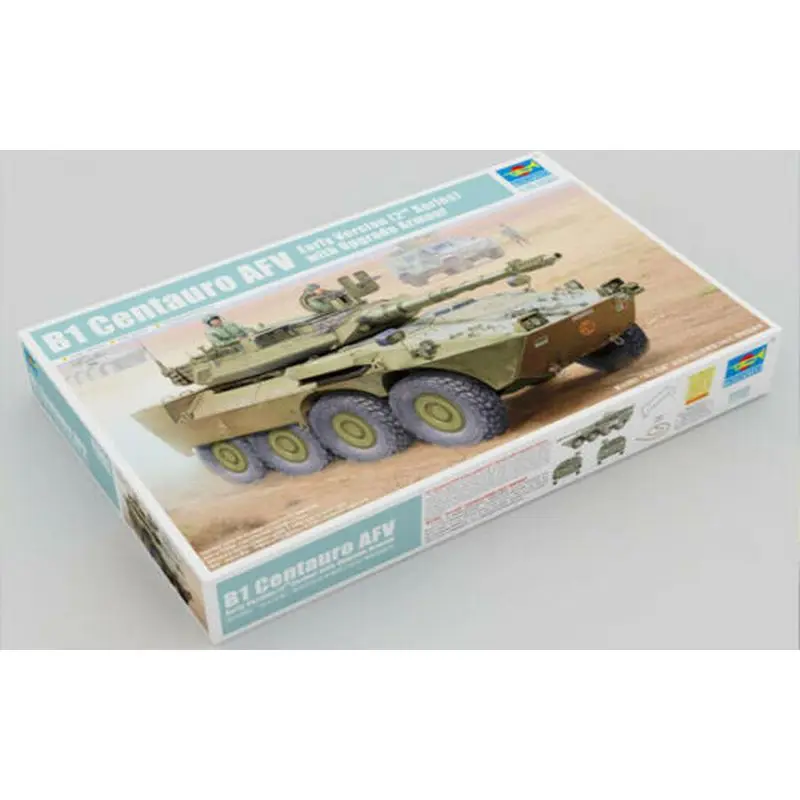 Trumpeter 01564 1/35 B1 Centauro AFV Early version (2nd Series) w/Upgrade Armour - Scale Model Kit