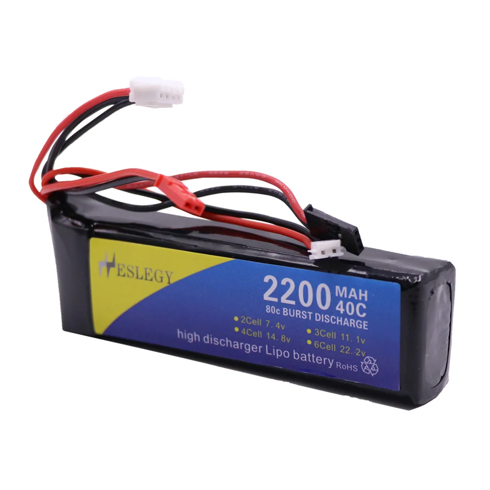 Lipo Battery for Walkera DEVO 7 DEVO 10 DEVO12E F12E WFLY9 RadioLink AT9 AT10 Transmitter toys parts 11.1V 2200mAh RC Battery