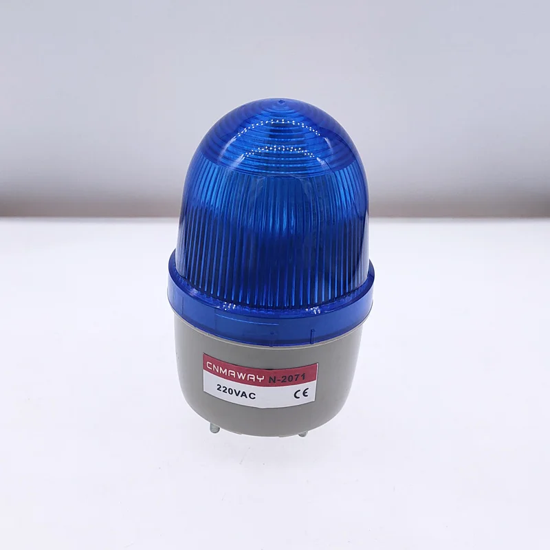 Com buzzer luz de advertência de sinal estroboscópico 12v tb72j N-2071 2071j alarme som piscando luz 24v 220v led lâmpada luzes indicadoras