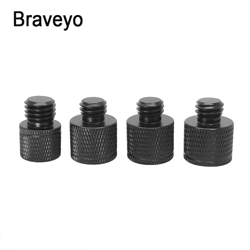 Camera Adapter Screw 3/8 to M6 M8 M10 M12 Inch Photography Screw Tripod Ballhead Mount Accessories For Dslr Live Flash Bracket