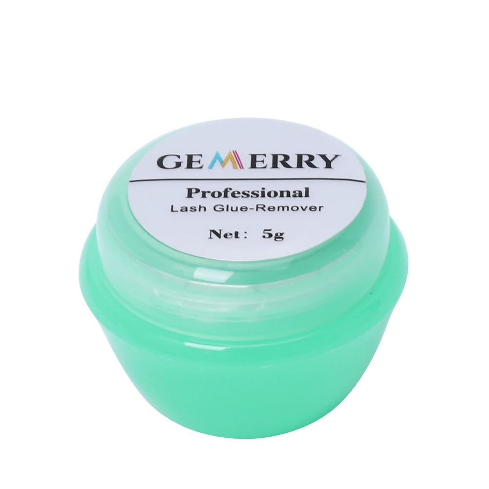 GEMERRY Eyelash Glue Remover Cream 5g/10g Professional Gel/Cream No Stimulation Remover Eyelash Extension Supplies for Makeup