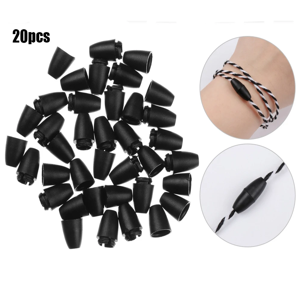 20Pcs For Necklace Bracelet Jewelry Bead Barrel Connectors Breakaway Clasps Plastic Breakaway Safety Clasps for Lanyard