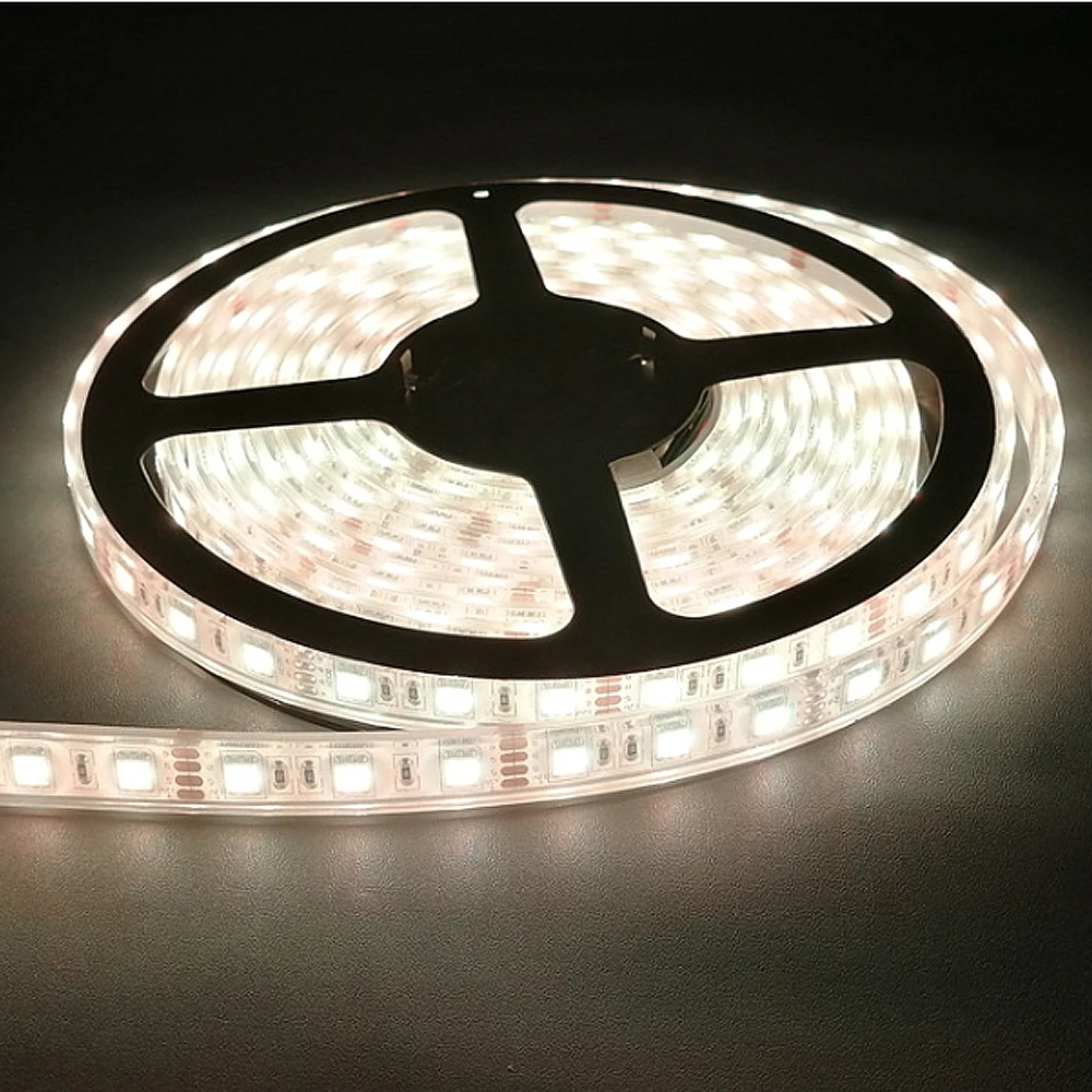 Imagem -05 - Smd 5050 Rgb Tira Conduzida Impermeável 5m 300led dc 24v Ip68 Rgbw Rgbww Branco Quente Fita Tiras de Luz Led Flexível