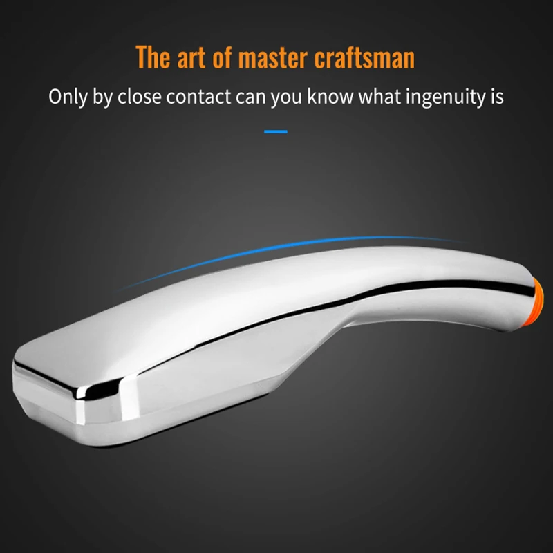 Chrome Brass Wall Mounted Rain Concealed Shower Set With Handheld Showera