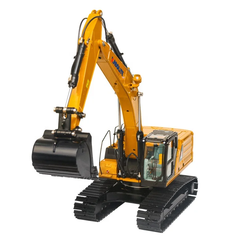 

Simulation Hydraulic Drive RC Excavator Grab KABOLITE All Alloy Engineering Vehicle K336 Simulation hydraulic excavator model