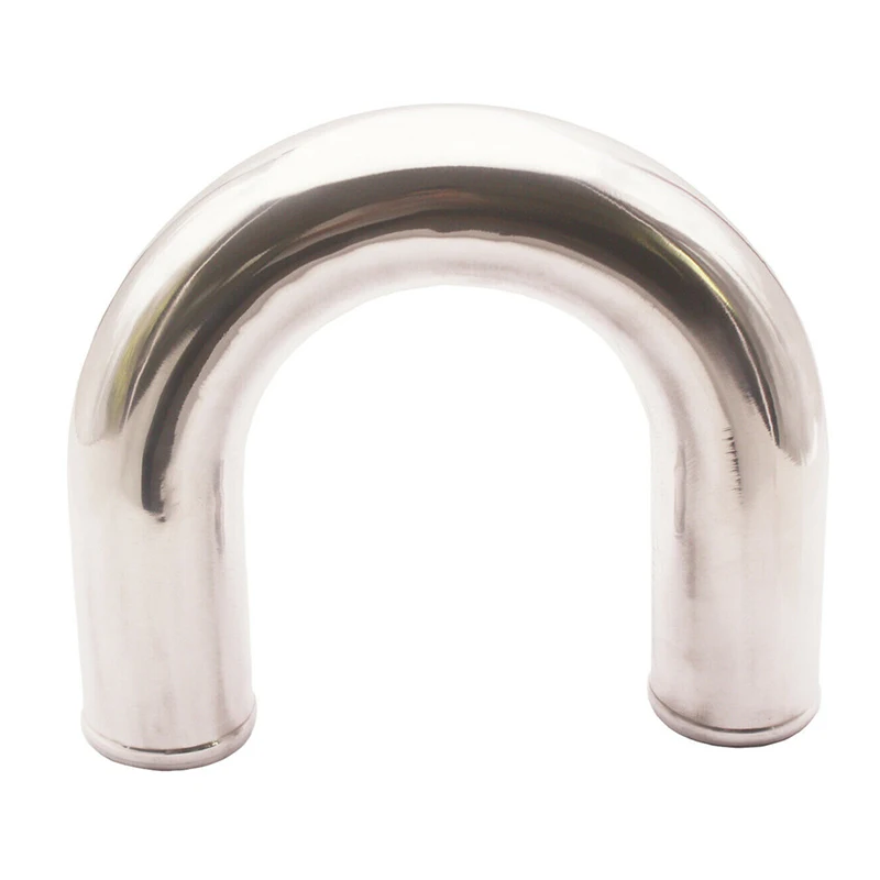 Aluminum 180 degree U Bend Turbo Intercooler Pipe Tube Tubing OD: 2.5