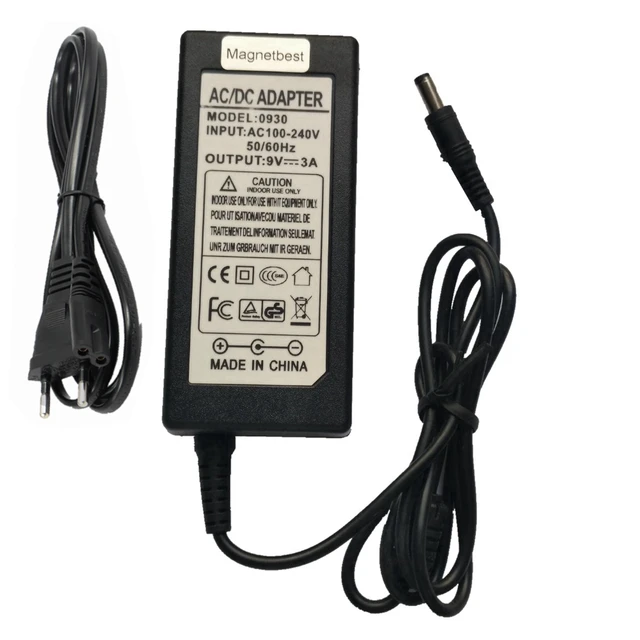 9v 3Aアダプタ充電器ローランドboss GT-10 GT-100 GT-1000 GT-10B js-