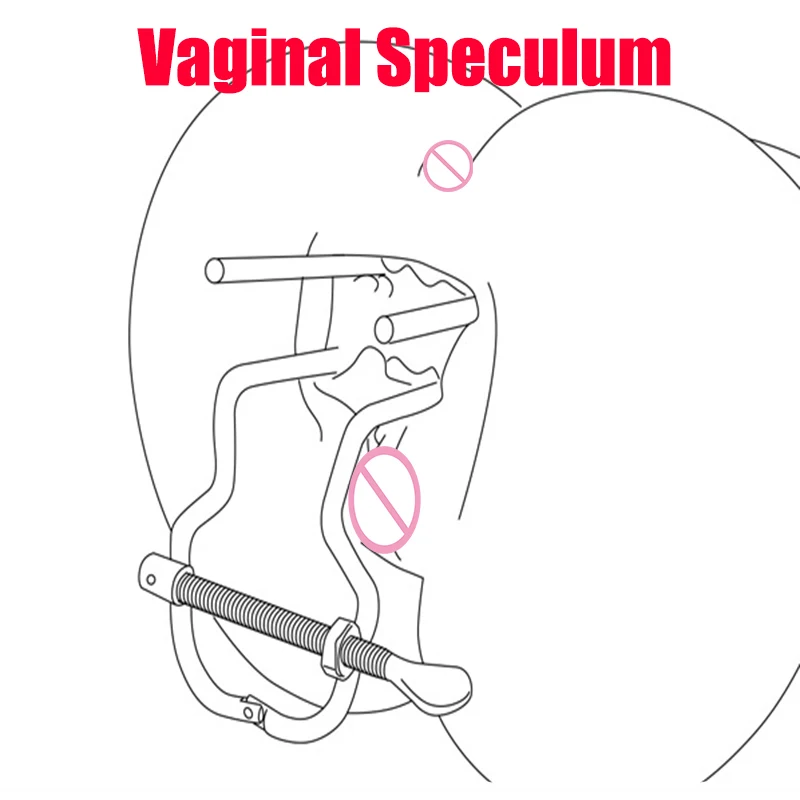 BDSM Extreme Anal Dilator Trainer Vaginal Speculum Mirror Pussy Clamp Metal Anal Butt Plug Enema Clean Toys For Couple Anal Sex