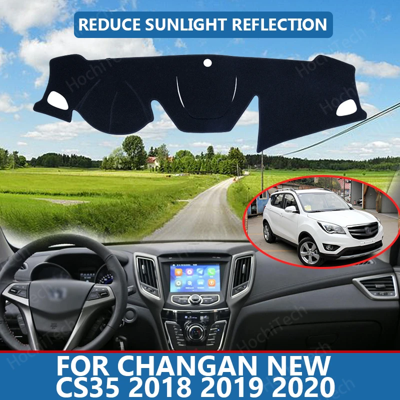 

Car Inner Dashboard Cover Capet Cape for Changan New CS35 2018 2019 2020 Dashmat Sunshade Pad Cover Dash Mat