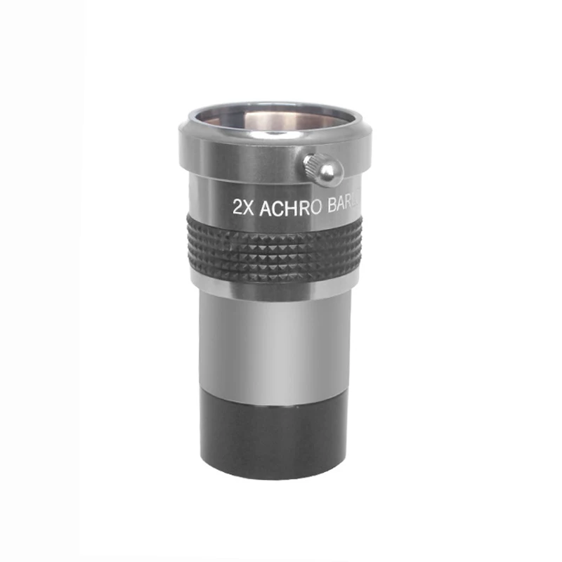 1.25inch 2X Achromatic Barlow Lens Aluminium Body Optocal Glass Lens Astronomical Telescope Eyepiece Accessories