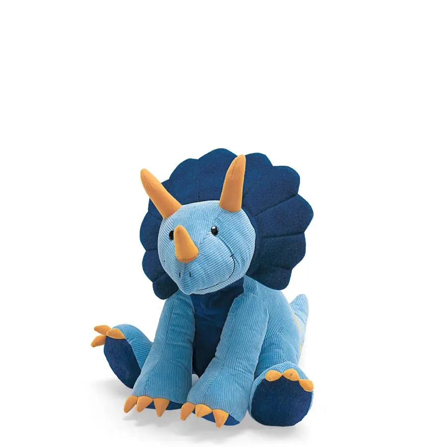 

Triceratops Dinosaur Dragon Stuffed Plush Toy for Kids Cartoon Animal Dino Baby Hug Doll Sleep Pillow - Large, 35CM