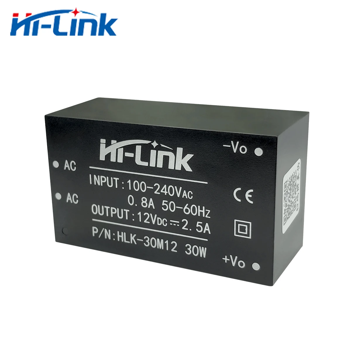 Free shipping new Hi-Link 220V 5V/9V/12V/15V 30W  AC DC isolated switching step down power supply module AC DC converter