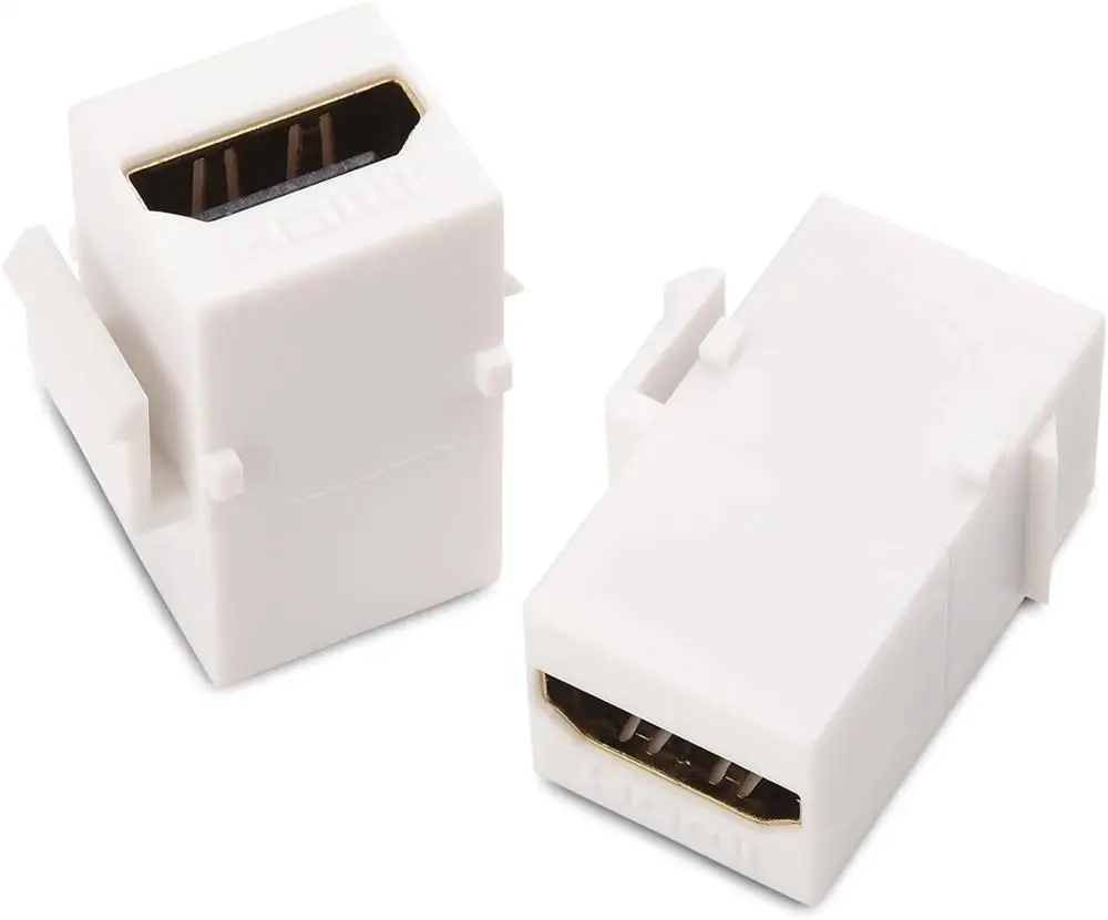 Hdmi Keystone Jack Vrouwelijke Koppeling Insert Snap-In Connector Socket Adapter Poort Voor Muurplaat Outlet Panel