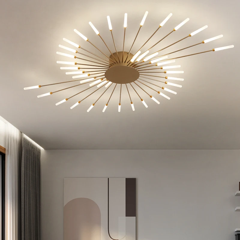 New Style LED Ceiling Lights For Studyroom Bedroom Dining Room Foyer Kitchen Villa Apartment Indoor Home Lighting Creative Lamps