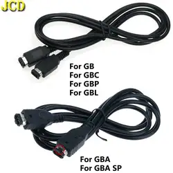 JCD For GB GBC GBP GBL GBA 2 Player Line Online Link Connect Cable Link For GBA SP For GameBoy Advance PVC Wire