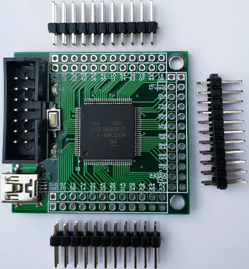 

TMS320F28069 C2000 DSP Minimum system board development board core board four-layer board minimum size