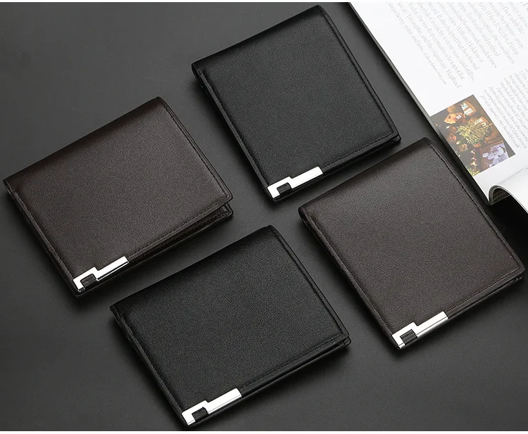 Neue Herren-Geldbörsen mit individuellem Namen, Kartenhalter, hochwertige Herren-Geldbörse mit Namensgravur, PU-Business-Geldbörsen für Herren, Carteria – Detail 16