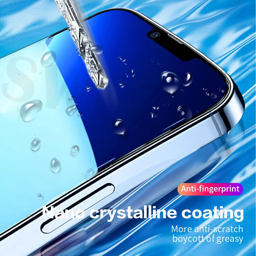 2/1 Pz 9H vetro per iphone 13 Pro Max Vetro Temperato 12 Mini 11 8 7 X XS XR SE 6 6s Plus Pellicola Protettiva Della Protezione Dello Schermo Del Telefono