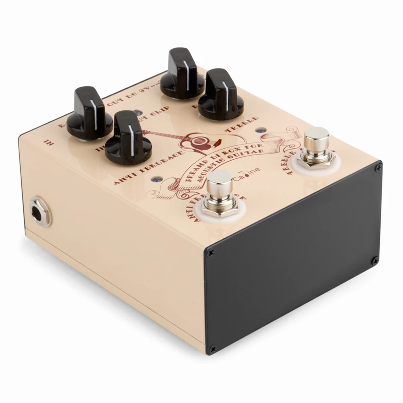 Caline CP-40 Acoustic Guitar Effect Pedal DI Box Cabinet Simulator Pedal Preamp Acoustic Guitar Parts & Accessories