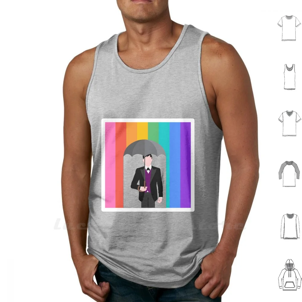 Oswald Cobblepot Sleeveless Tank Top Vest Cotton Nygmobblepot Penguin Ed Nygma Oswald Cobblepot Riddler Wayne Bruce Wayne