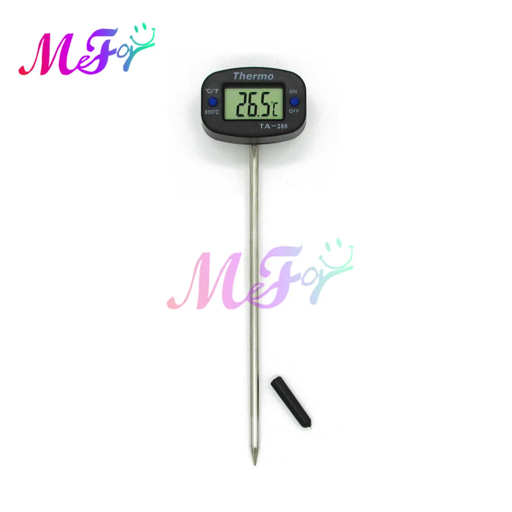 BBQ Meat Thermometer Rotatable Digital Food Thermometers Oven Milk Water Oil Kitchen Cooking Electronic Probe Test