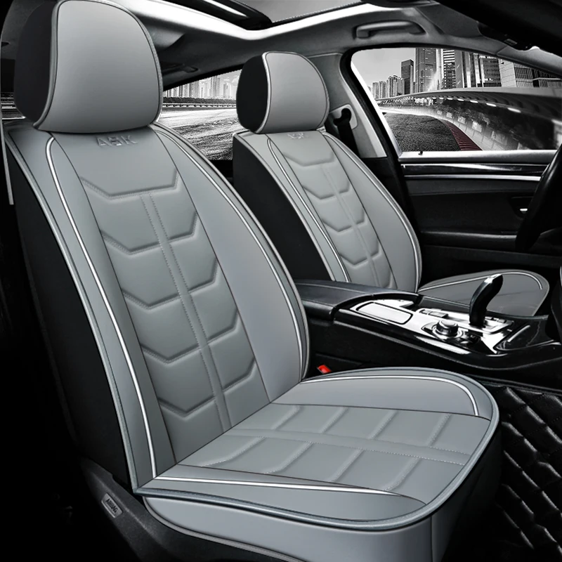 Luxury PU leather car seat four seasons universal full surround car seat BMW Benz car special seat cushion seat cover