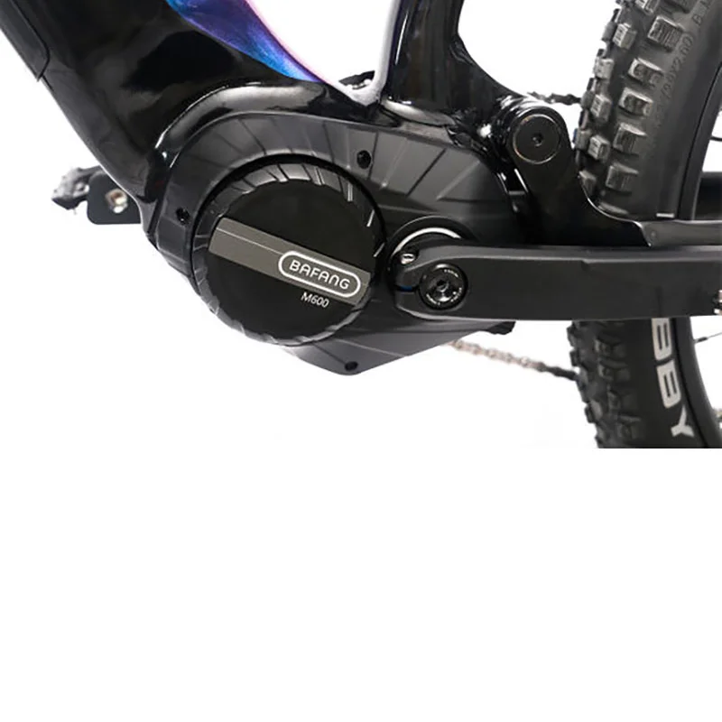29inch high-end all-terrain electric mountain bike slow down soft tail dual shock emtb 12speed bafang mid motor off-road ebike image 2