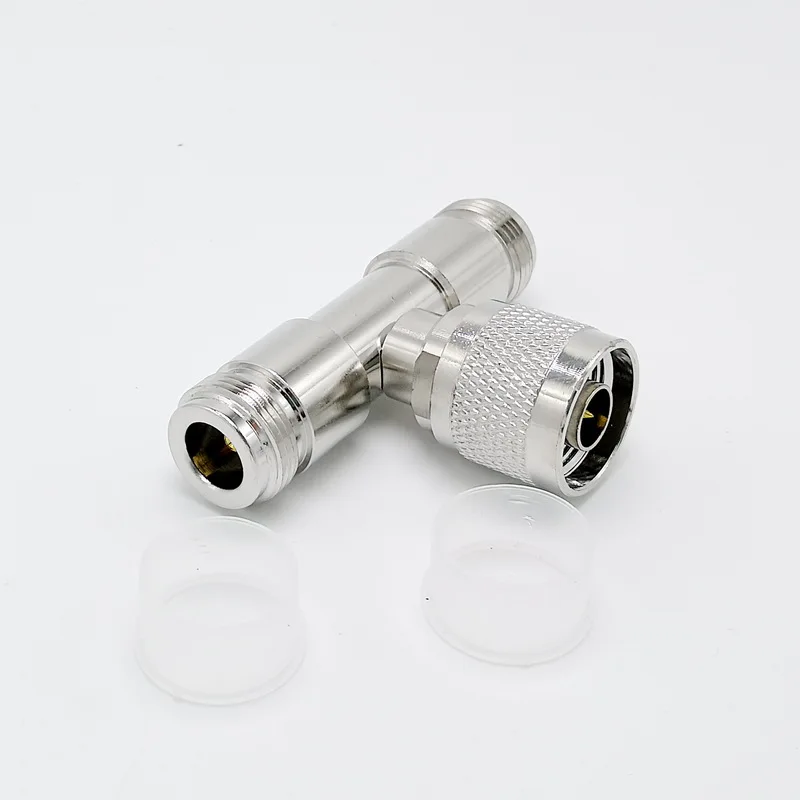 L16 N type Three-way connector N type male to 2 way N type Female Coaxial conversion connector