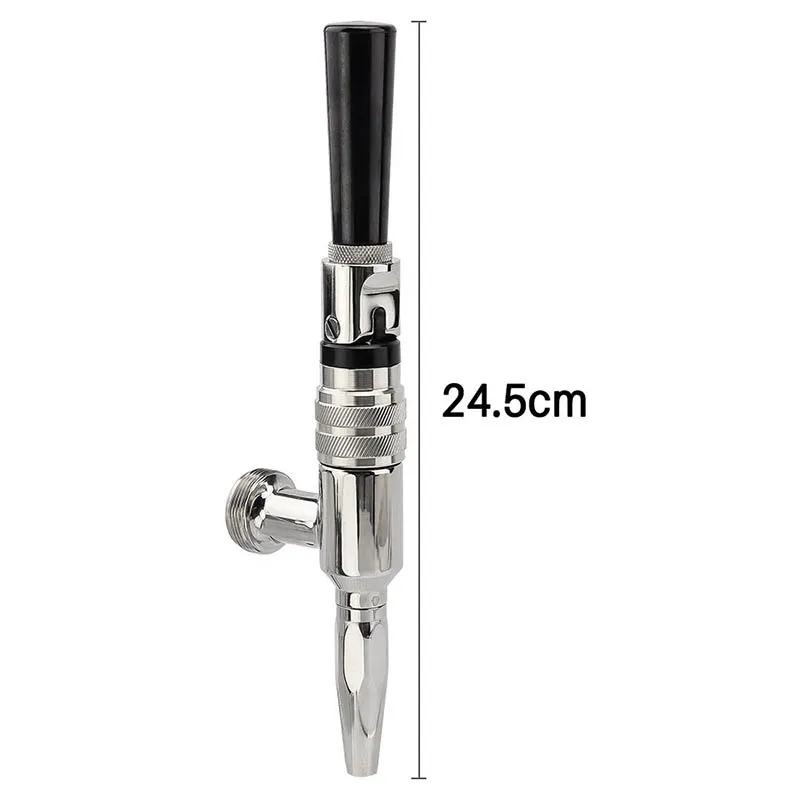 Stout Nitrogen Nitro Coffee Tap,Stainless Steel Beer Faucet,Coffee Dispenser For Brew Kegerator Beer Tower,Smooth Taste Bar Tool