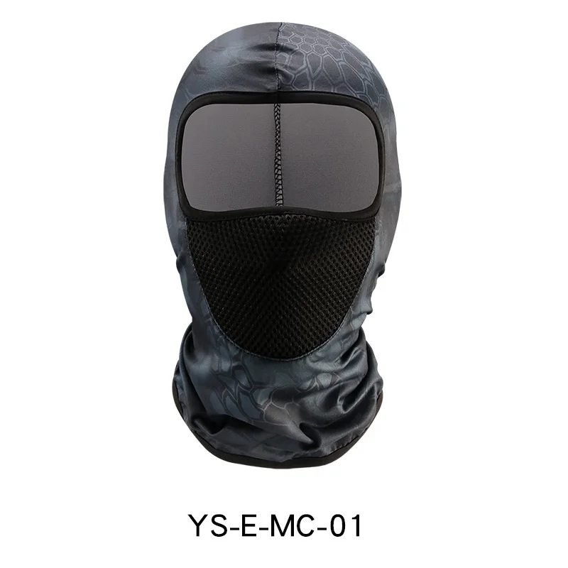 2021 Trendy Headgear Outdoor Multipurpose Python Lycra Wind Proof Hat Cycling One Hole Balaclava