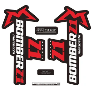 Fahrradfahrradaufkleber 2020 Marzocchi -Bombard Z1 Fork Aufkleber MTB Decalques 10 Hauptaufhängungs -Marzocchi - №6
