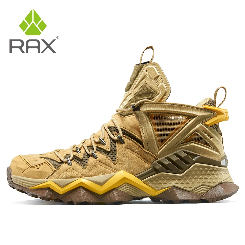 Tênis de trekking impermeáveis para homens, Rax Hiking Shoes, Escalada ao ar livre, Camping, Botas de caça, Trekking Sport