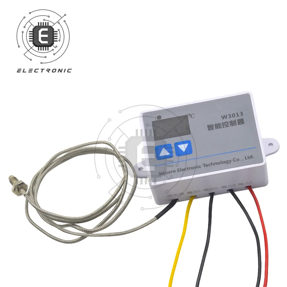W3013 Bộ Điều Khiển Nhiệt Độ Kỹ Thuật Số Máy Vi Tính Bình Giữ Nhiệt Chuyển Đổi Đầu Đo 110V 220V Đa Chức Năng Kiểm Soát Nhiệt