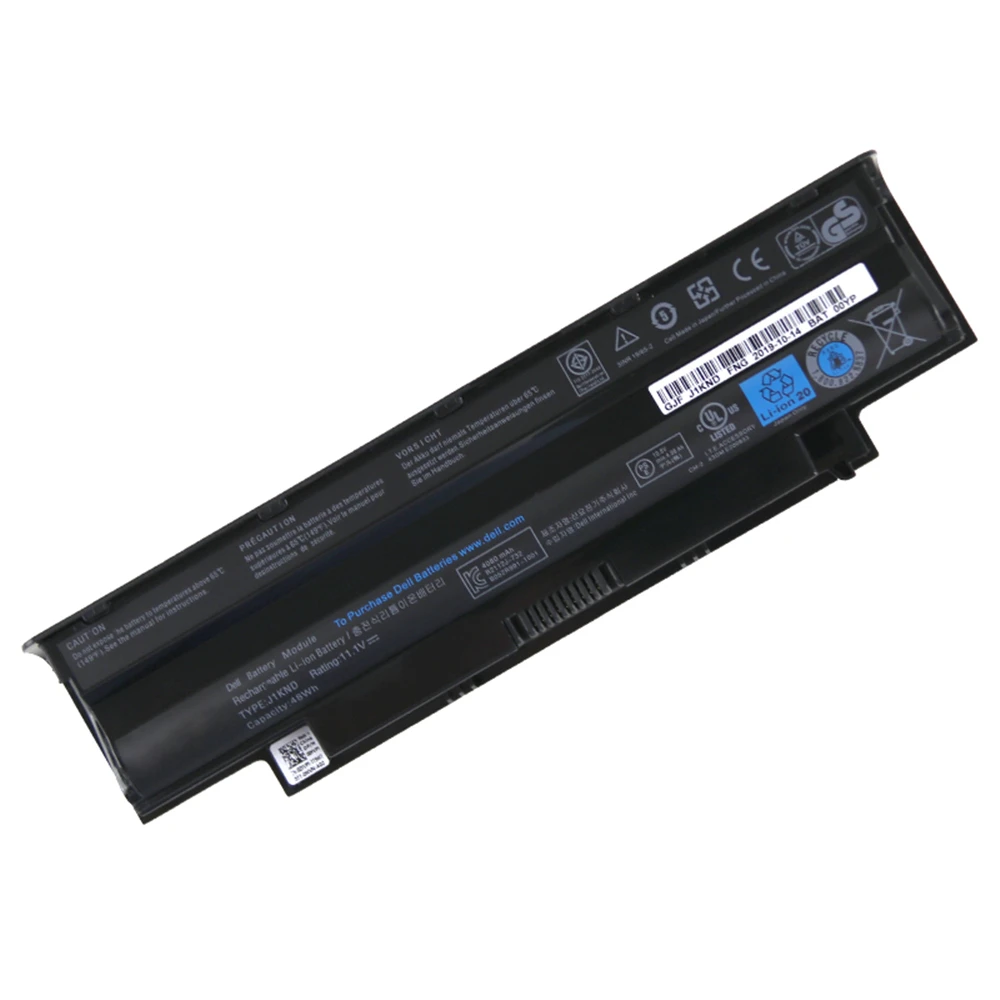 Batterie J1KND authentique pour ordinateur portable, pour DELL Inspiron N4010 N3010 N3110 N4050 N4110 N5010 N5010D N5110 N7010 N7110 M501 M501R M511, nouveau