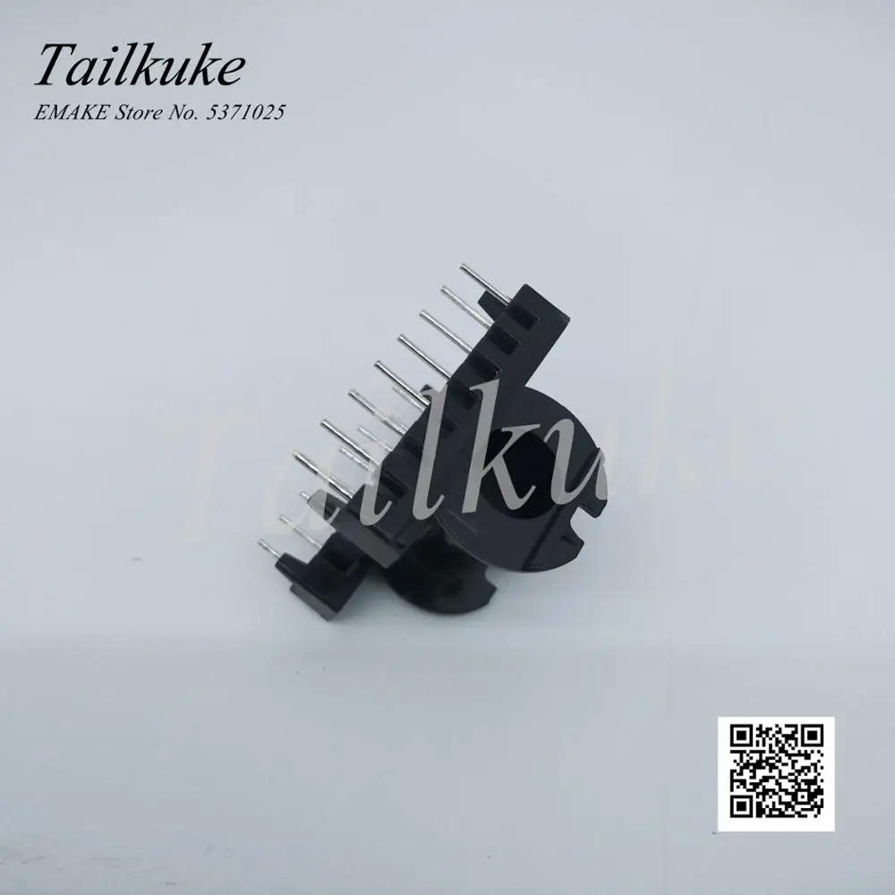 5set/lot EC3542 Manganese Zinc Ferrite Core Supporting Bakelite Horizontal 8 8 Skeleton EC35 Plane PC40 Material