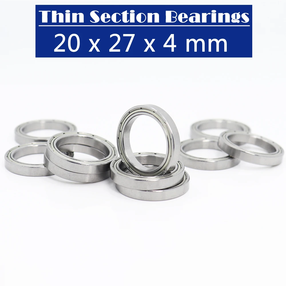 6704ZZ Bearing 20*27*4 mm ( 10 PCS ) Slim Thin Section 61704ZZ Ball Bearings 6704 Z ZZ