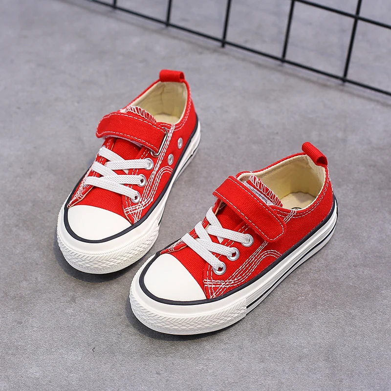 Babaya Children Canvas Shoes Boys Sneakers Breathble 2021 Spring New Fashion Kids Shoes for girl Student Single Girls Shoes