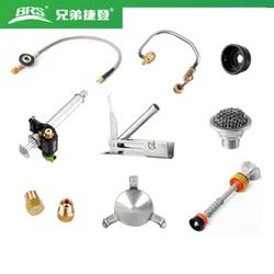 BRS 5 pcs spare nozzle for oil stove camping equipment BRS-12A BRS-8 30# 33# 35# gas stove accessories