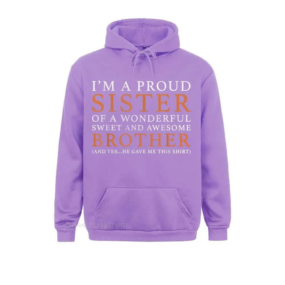 Hoodies Sportswears  For Sister From Brother Funny Birthday Christmas  Summer Long Sleeve  Mens Sweatshirts Family 2021