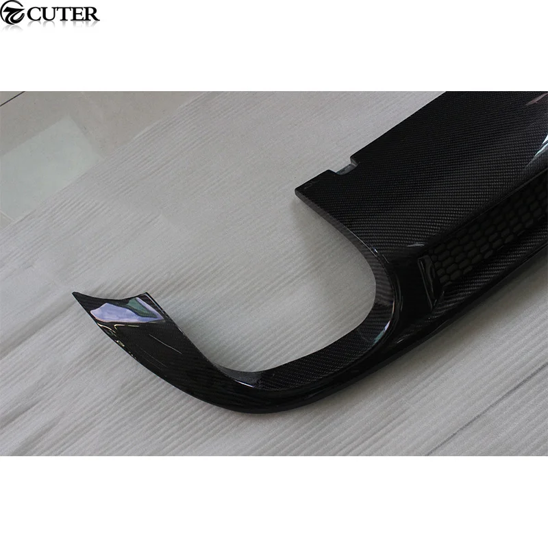 A6 C6 S6 Carbon Fiber Rear Bumper Diffuser Rear Lip for Audi A6 C6 S6 Car Body Kit 09-11